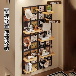 洞板物架入户玄关墙面22927472洞洞置物架洞置入户玄关钥匙多板功