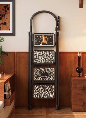 2025便梯子家折叠梯伸缩人字梯多功工具台用轻扶能手爬梯cp#71989