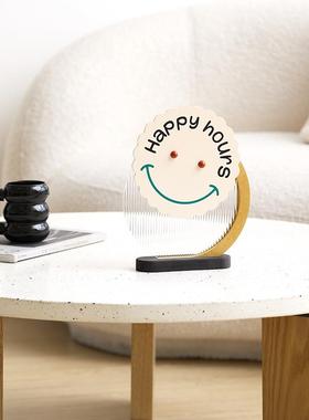 woTYOS188z风om屋准奶公油摆件o家居饰品客厅玄关电视柜办桌面装