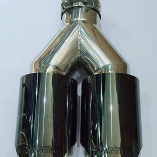 天蝎AK双尾喉双层加厚不1654锈蓝钢天蝎出一出二喉钛尾黑烤尾喉