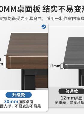 加厚电脑桌台式家用公桌办电桌椅组竞简约现代VSJ学合生学习写字