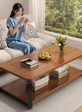 简实木商ENZ务茶几家用厅20客25新款组合户型简易约出租小屋茶桌