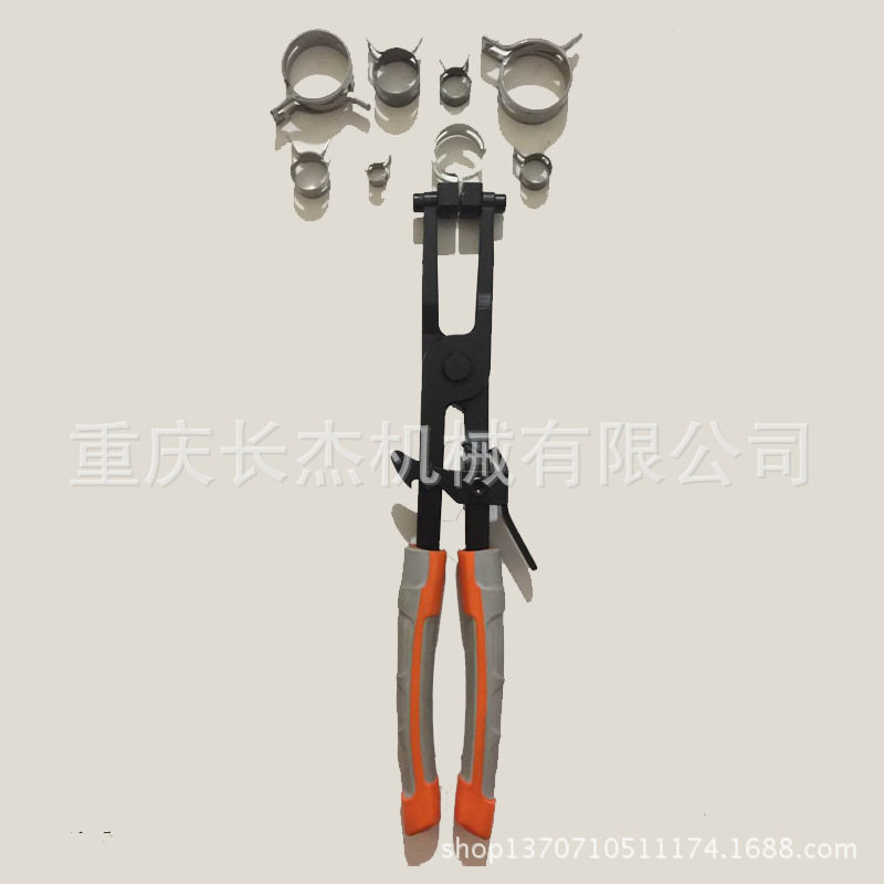 弹性无极卡箍装配夹钳防尘套