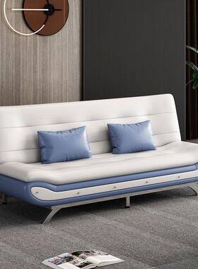 小户型沙VPD科发厅折叠多功客能简沙约技布发床出租