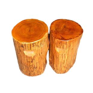 原墩木墩子实木根雕凳树木墩树桩木桩凳AL755719底茶座摆件几茶桌