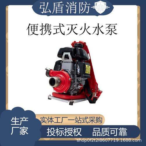 森林草原火灾抽水泵便携式灭火水泵LS-230四冲程缸风冷汽油泵