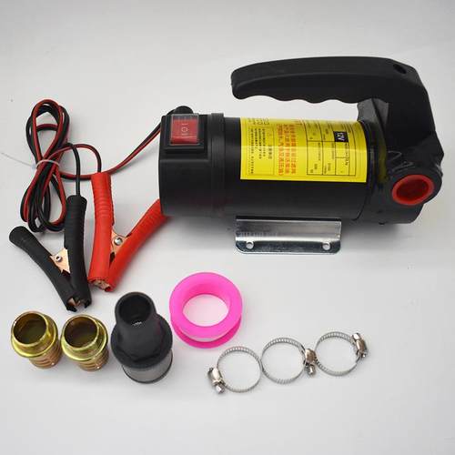 油泵2柴油12V24V20V泵抽正反转电LAP动油机油泵自吸抽油泵柴泵