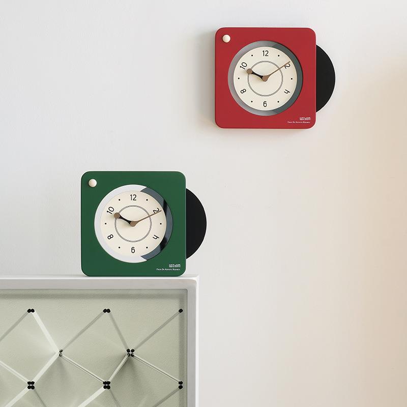 wo摆zoom屋关TYOS345准奶油风创意座钟饰家居客厅装品玄电视柜简