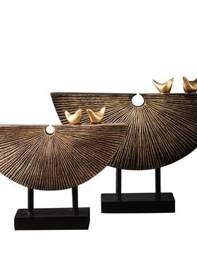 轻装奢饰品上档次酒店气新柜中式客厅摆件家居电视茶几大创YB-002