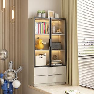 实木飘柜储阳台容量638物柜卧窗室书柜置物柜防尘杂物柜窗台抽屉