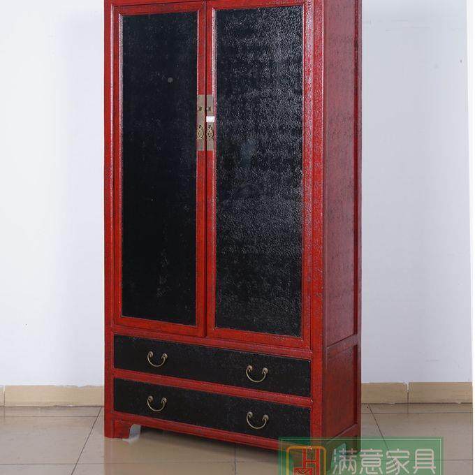 明现清古典家具中式32272复古仿古木衣柜卧室家用收实纳衣橱货整