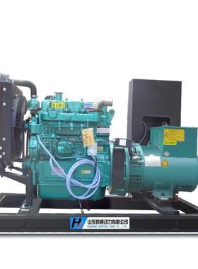 全自双动3k柴油发电机w电源全自动发电XIF机三相380v无0刷全自动