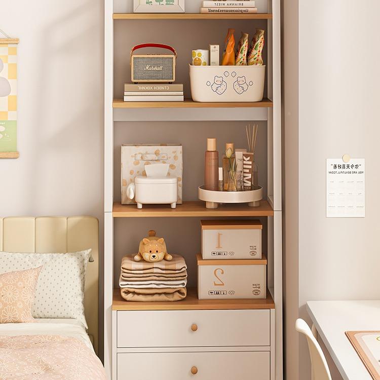 床头置子物架落多层收纳架地墙卧室斜G135CL1梯形靠客厅房间柜子