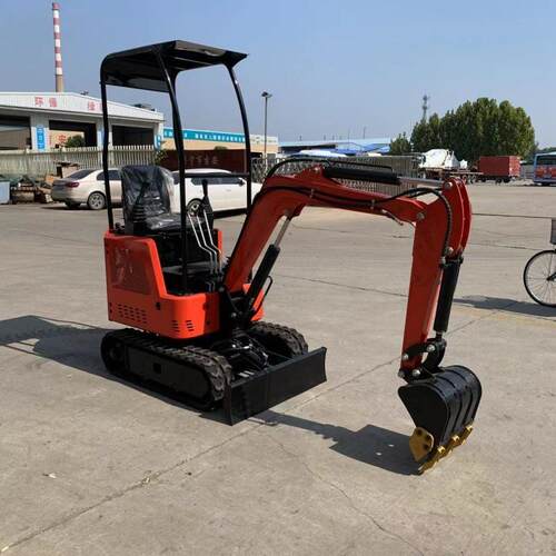 出旋口小925型挖掘机农用微型证小挖机CE认证EPA认多破用碎螺钻