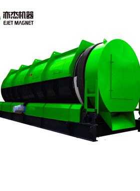 大型GTS12无轴滚筒筛沙机筛选机修快速分筛维方便能耗少