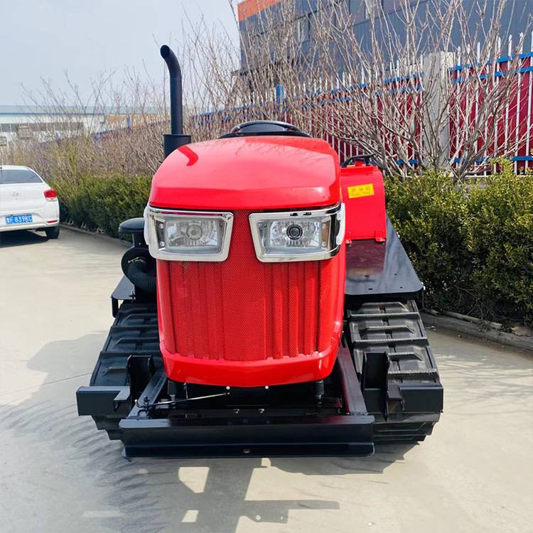 履带旋耕机多功能履带果园管理机小型履带式拖拉机