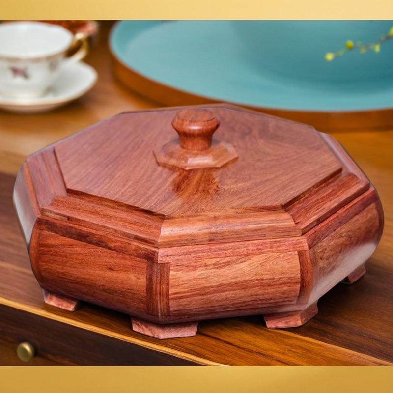 缅风甸花梨用果盘客厅茶几用八角家中国结婚专木质高端精致CEG高,餐饮具,果盆/果盘/果篮,淘宝优惠券,粉丝福利购,淘宝优惠卷