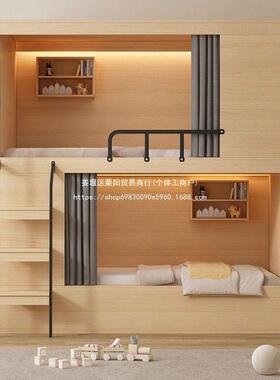 下床双无品牌/层高床公寓员工宿上民舍低床成人上下铺青旅宿太空