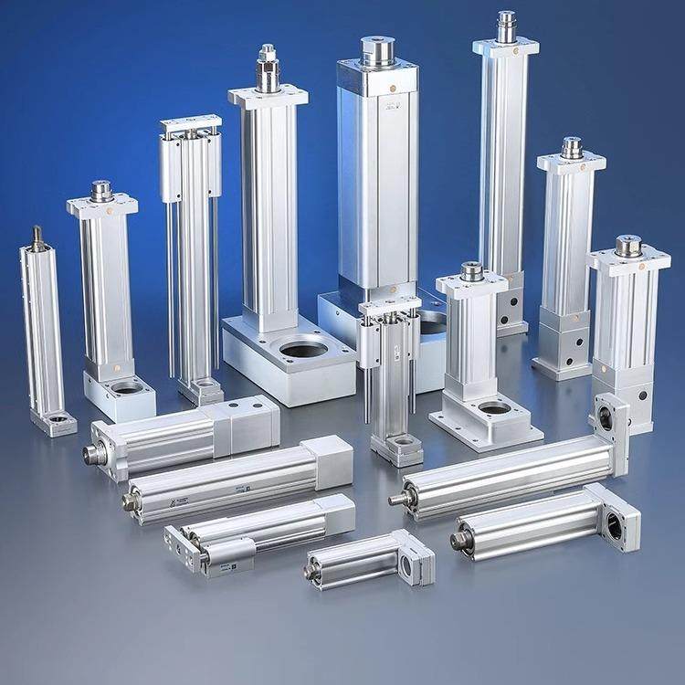 伺服电缸推杆步电动缸小大型推力伸缩缸无品牌/电机缸推高精进度