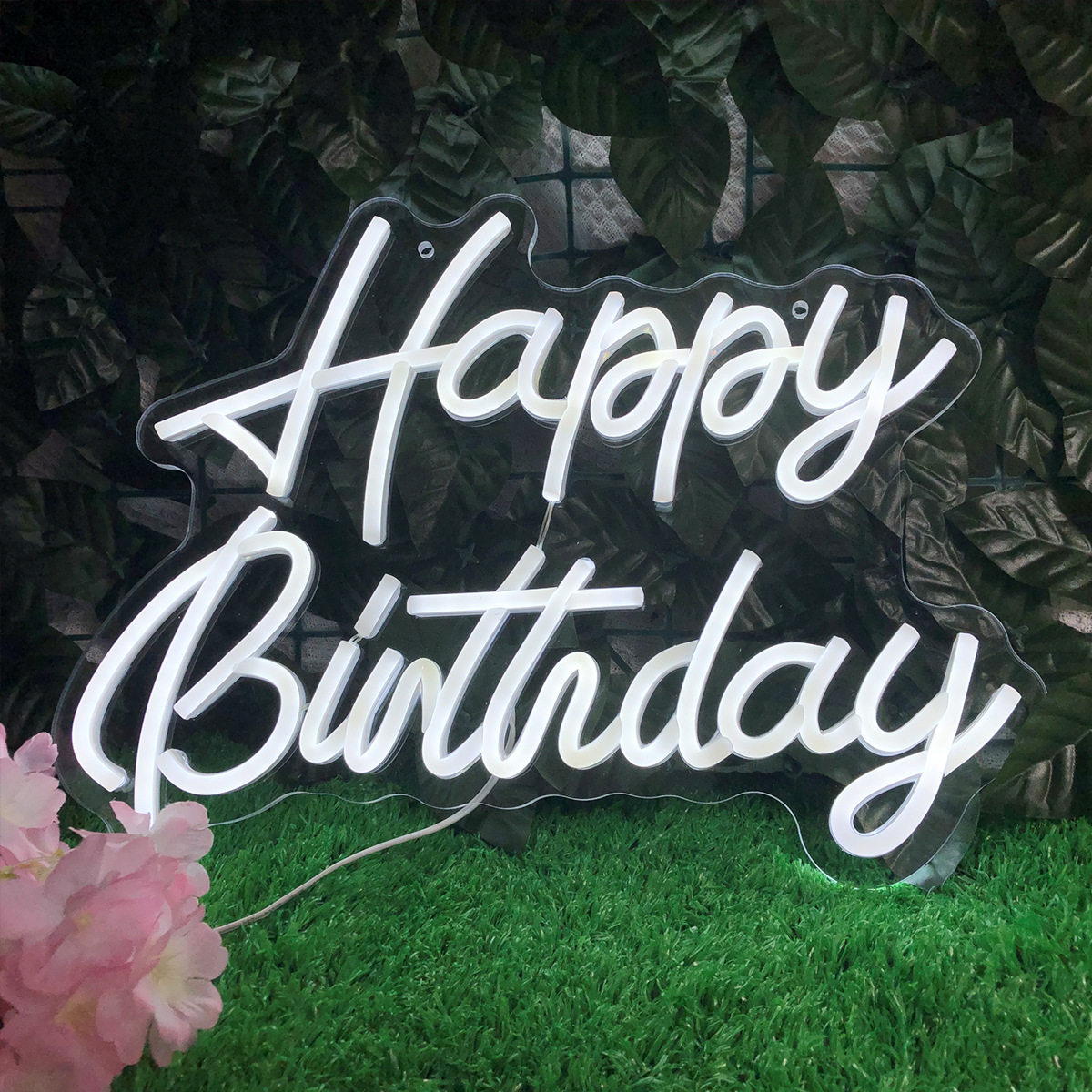 LED霓虹氛围灯5VUSB生日快乐