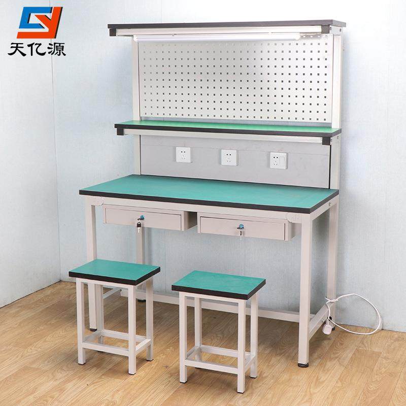 厂家现货直操供车间带灯作检验操作重型修防维111静电工作台台打