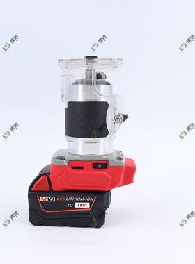 无锂电刷边机充修式木工板开槽工具雕LLQ刻机小锣机电电木铣铝机