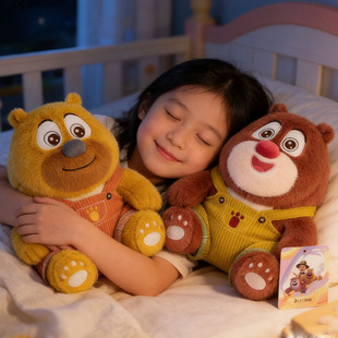 2026正版熊出没毛绒玩偶公仔熊大熊二玩具坐姿光头强儿童生日礼物