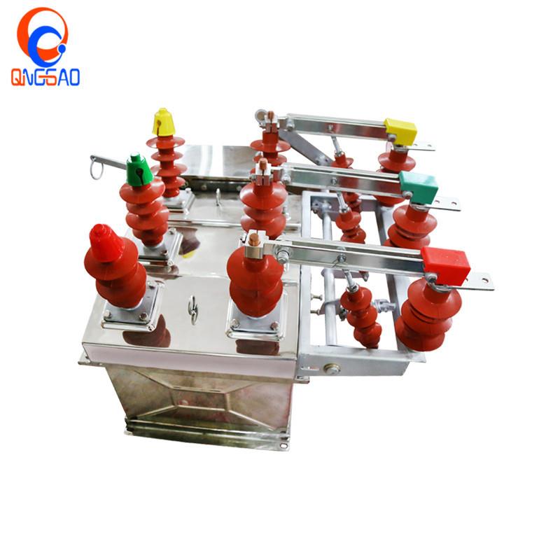 25KV户外高压真空断路器ZW8-12G/630A-20智能带隔离电气设备