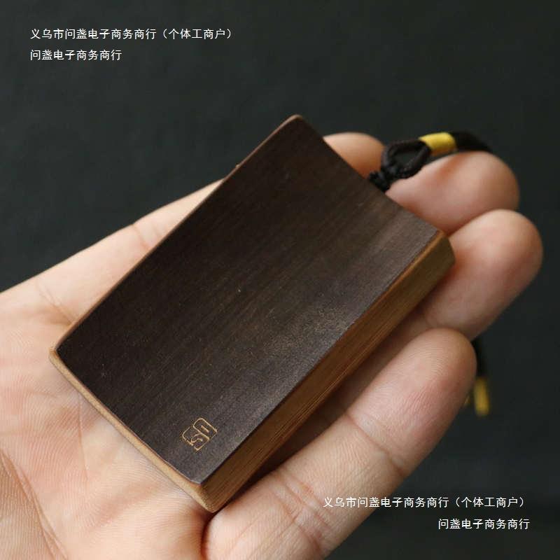 把玩老竹工艺品虎牌精工拆房把件雕刻文玩竹雕纯手工广西