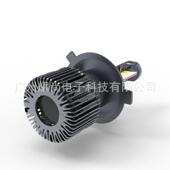 6000K H55X LED汽车前大灯三色车灯LEDH4 3000K 4300K 55W 5500LM