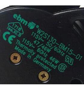 115V 47/46W 15cm W2S130-BM15-01全金属铁叶风扇