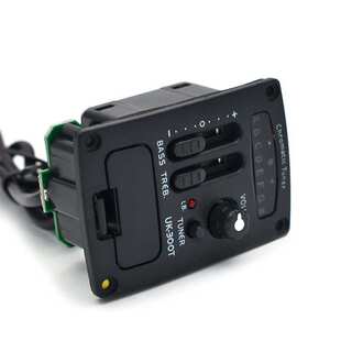 UK乌克丽丽拾音器UK-300T 2段小吉他拾音器带调音配软棒硬棒可选