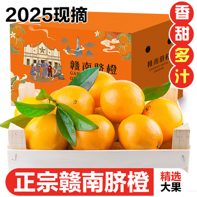 江西赣南脐橙当季新鲜水果