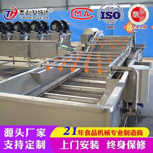 干辣椒清洗设备辣椒清洗机青辣椒清洗设备果蔬气泡清洗机