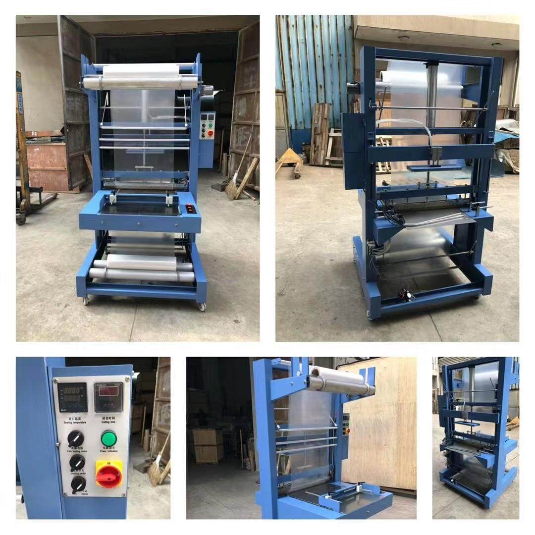 PE膜全自动热收缩包装机啤酒矿泉水饮料纸箱套膜机玻璃水塑包机