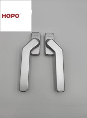 HOPO AH208.歪把手108窗纱一体 断桥窗执手(银色 黑色 古铜色)