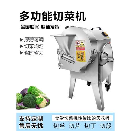 全自动不锈钢蔬菜切割机20型310型水果蔬菜切片，切碎，切丁多功