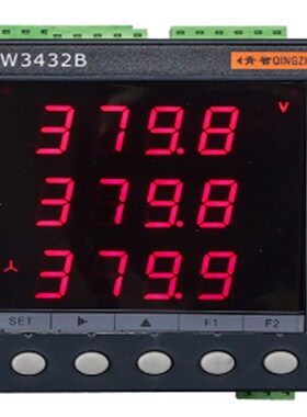 青智仪器 ZW3414\B\D\3415B\3430B\3431B\3432B/BT 功率表盘装表