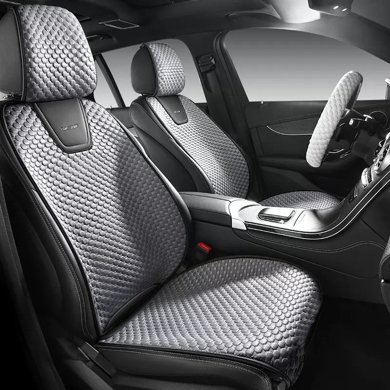 货车坐垫夏季凉垫汽车坐垫四季通用冰丝座椅女士半包座套通风座垫