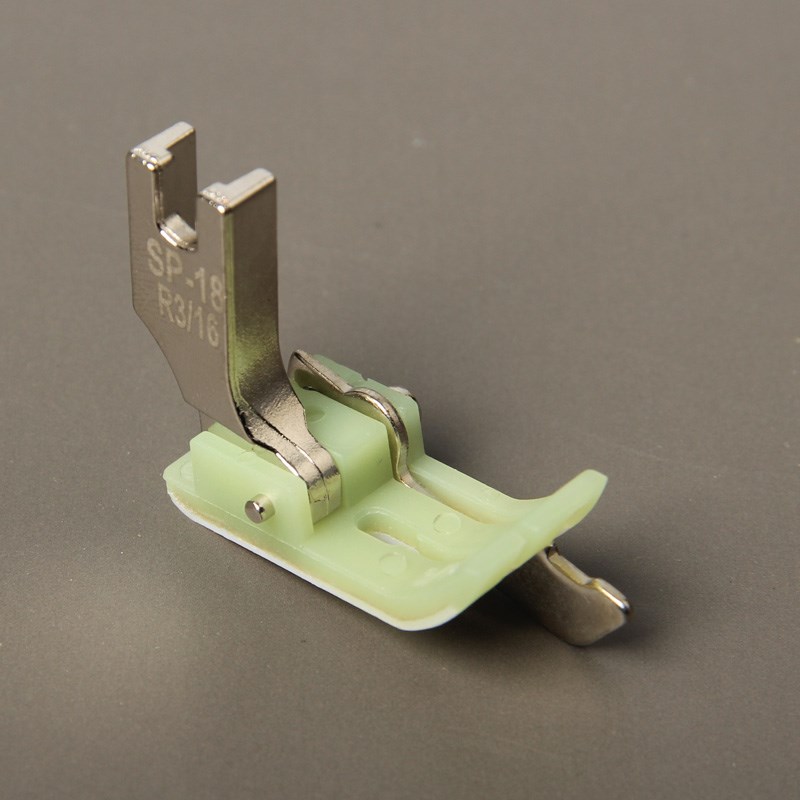 SP-18塑料挡边压脚 止口压脚 平车挡边压脚 压明线压脚缝纫机压脚