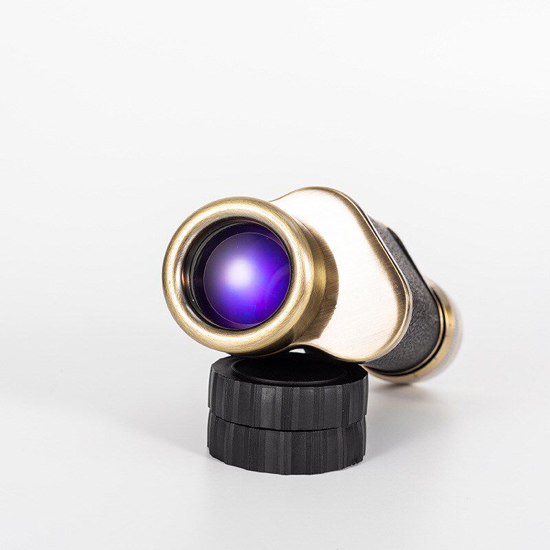 8倍贝戈士军望远镜青铜高清高倍测距成人夜视男单筒望远镜