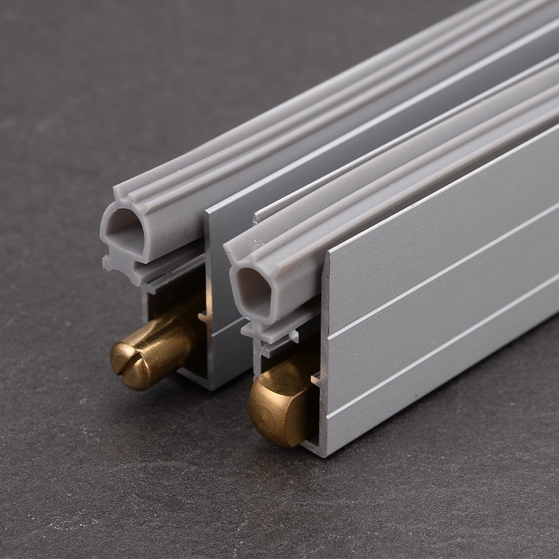 门底自动升降密封条酒店隔音条木门静音防风防尘铝合金门挡条