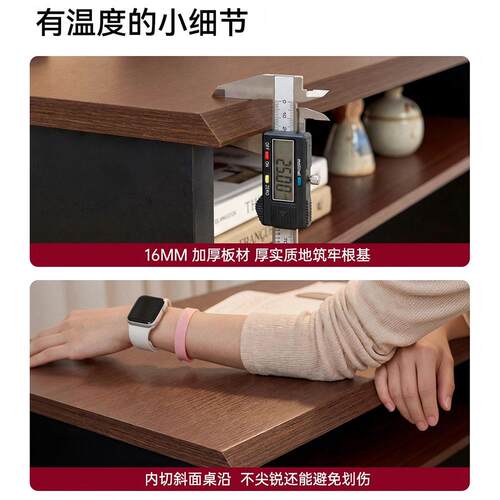 书桌家用小户型电脑桌简约现卧室学生学习写字桌简易成人公桌