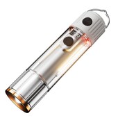 跨境新款 多功能户外照明手电筒手提帐篷灯充电多光源带输出露营灯