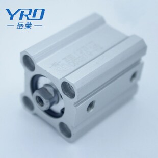 YRO岳荣薄型气缸cq2b40-5dz-20-30内牙螺纹CDQ2B40-50-75-100DMZ