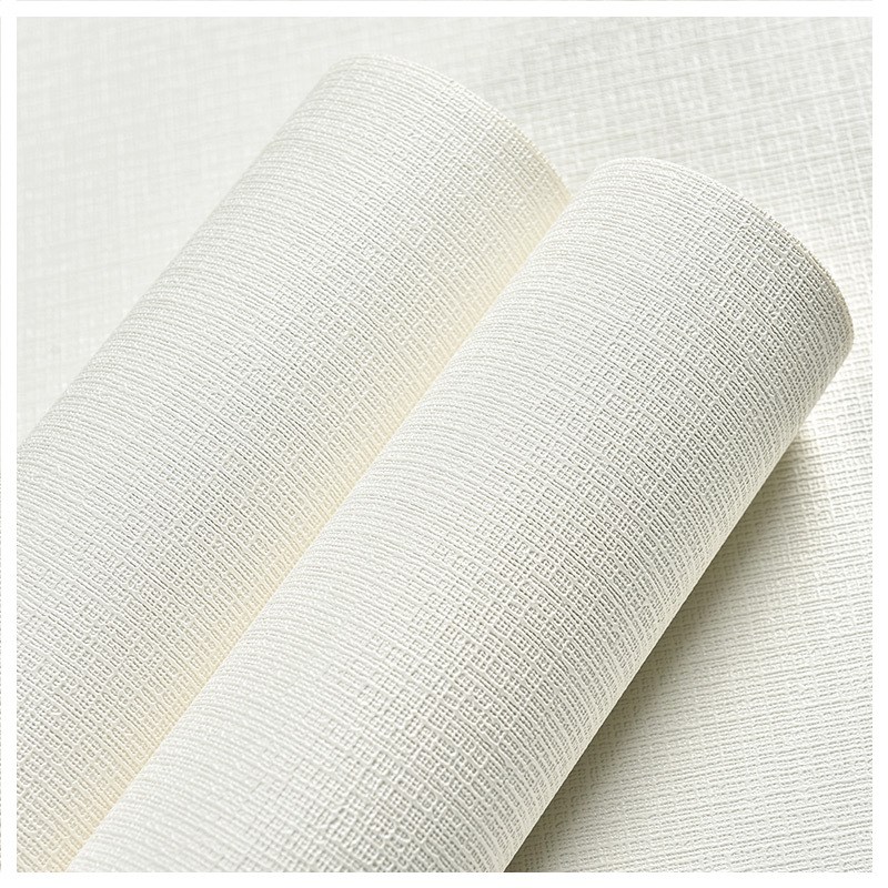 墙纸自粘卧室温馨加厚防水防潮3d立体蚕丝家用客厅背景墙壁纸自贴