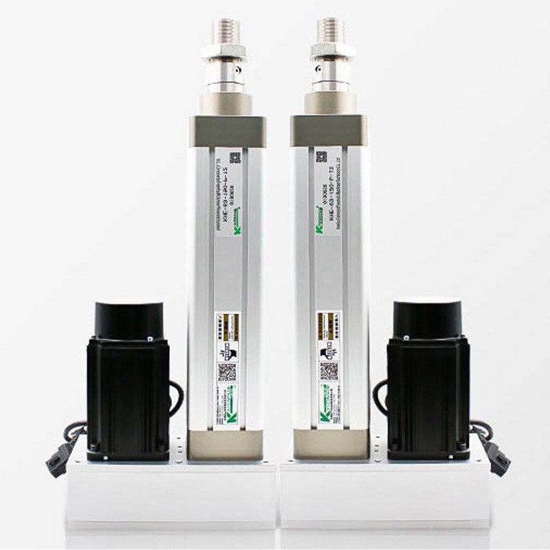 定制1~50kg电动缸100w40框伺服电缸电机驱动器42步进推杆工厂直销