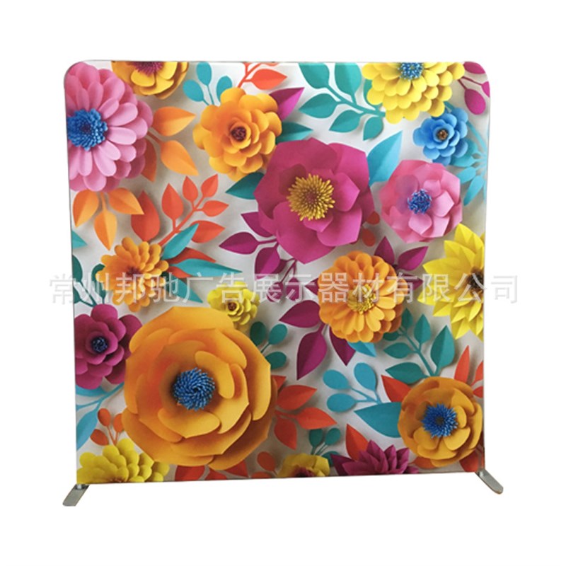 快幕秀背景年会背景签到常州工厂出口品质铝合金广告屏幕