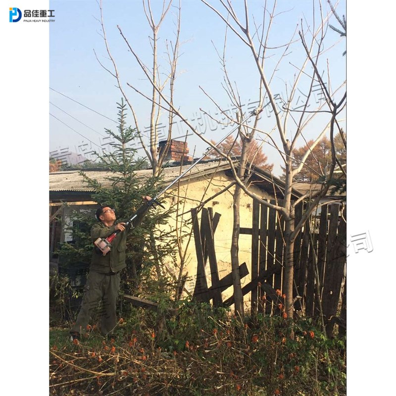 便捷式果林园林果树修枝剪 手持式高空修剪锯 小型汽油高枝锯