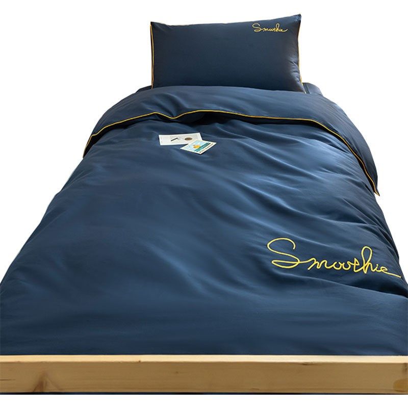 学生被褥宿舍一整套男生床上三件套0.9上下铺六件套全套装五3